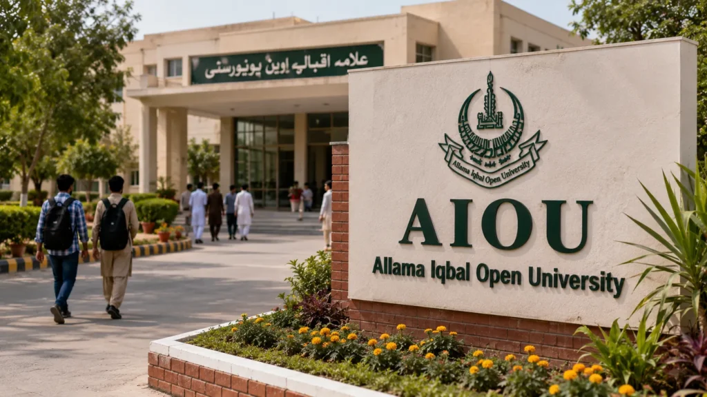 AIOU Entry Test Schedule 2026 Announced for PhD, MPhil and MS