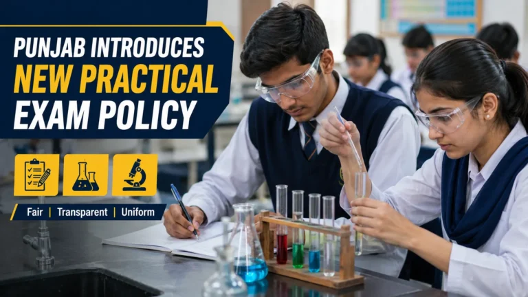 Punjab Changes Practical Exam Rules for Science Students