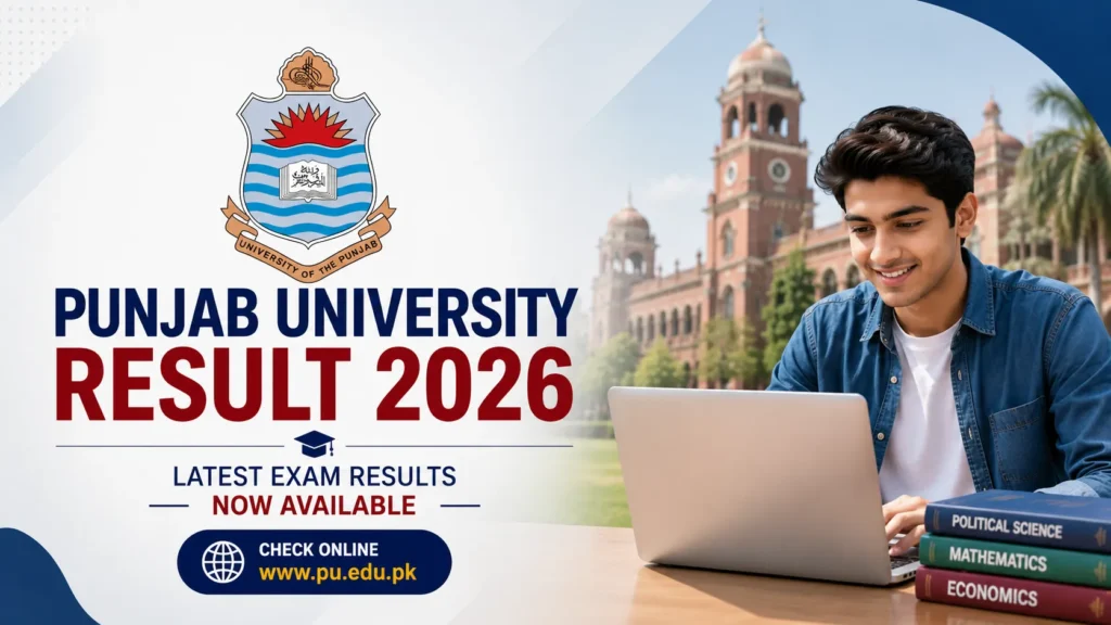 Punjab University Results 2026 Released – Check Your Result Online